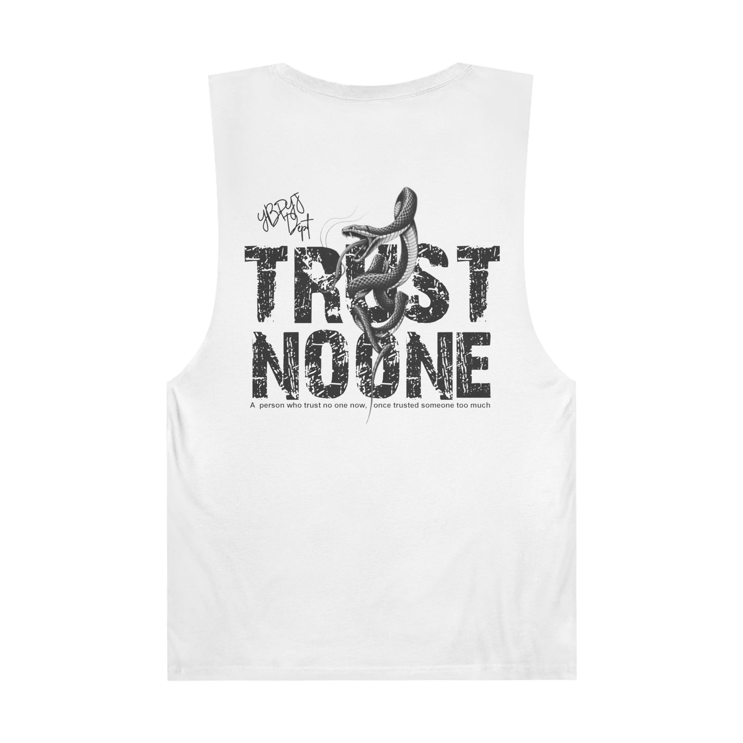 Unisex Trust No One Tank Top
