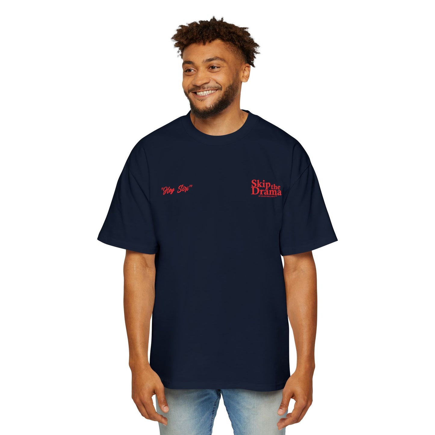 SKIP THE DRAMA / Heavy Oversized Tee