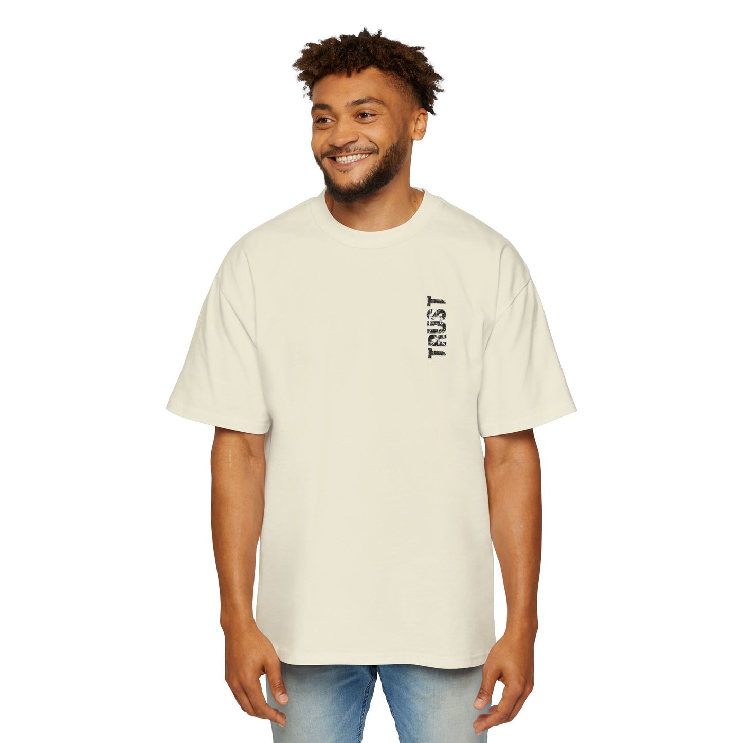Heavy Oversized Tee - 'Trust No One'
