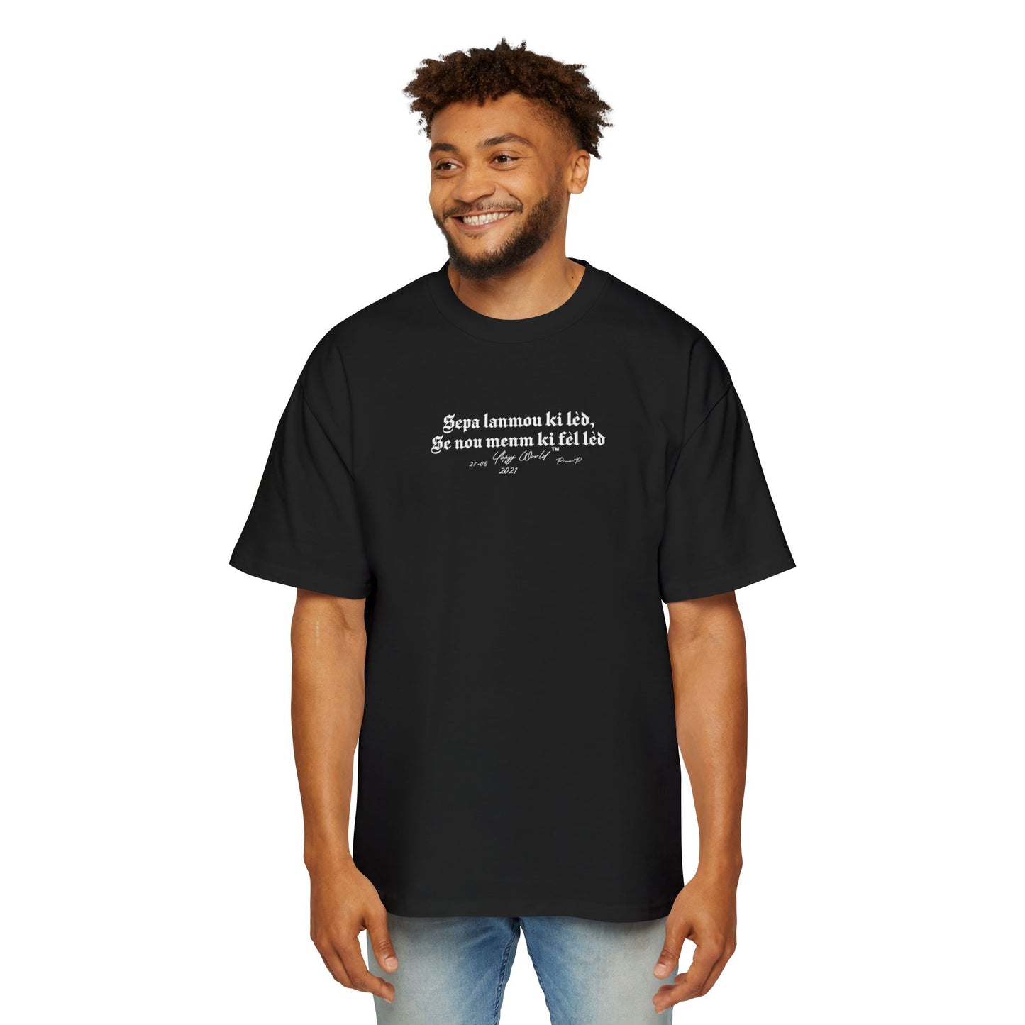 CUPIDON's Heavy Oversized Tee