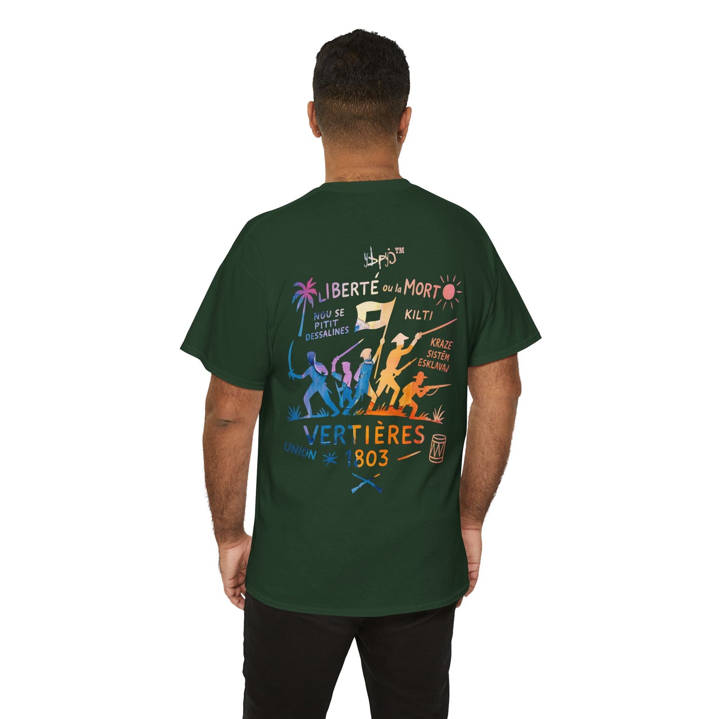 Heavy Cotton Tee - Vertières Celebration Graphic Tee
