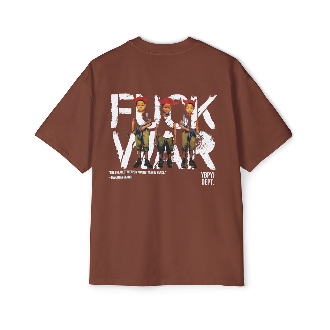 FUCK WAR | Heavy Oversized Tee