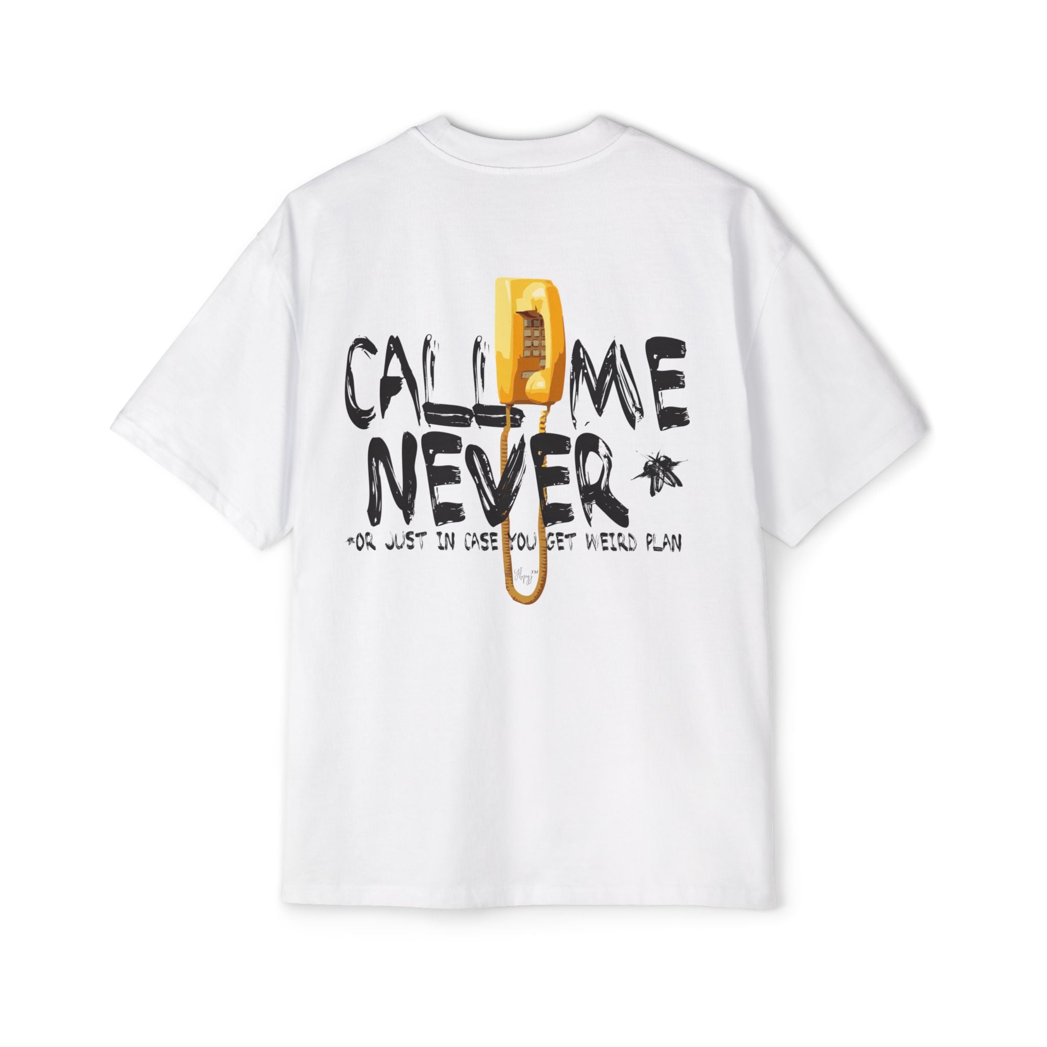 CALL ME NEVER / Heavy Oversized Tee