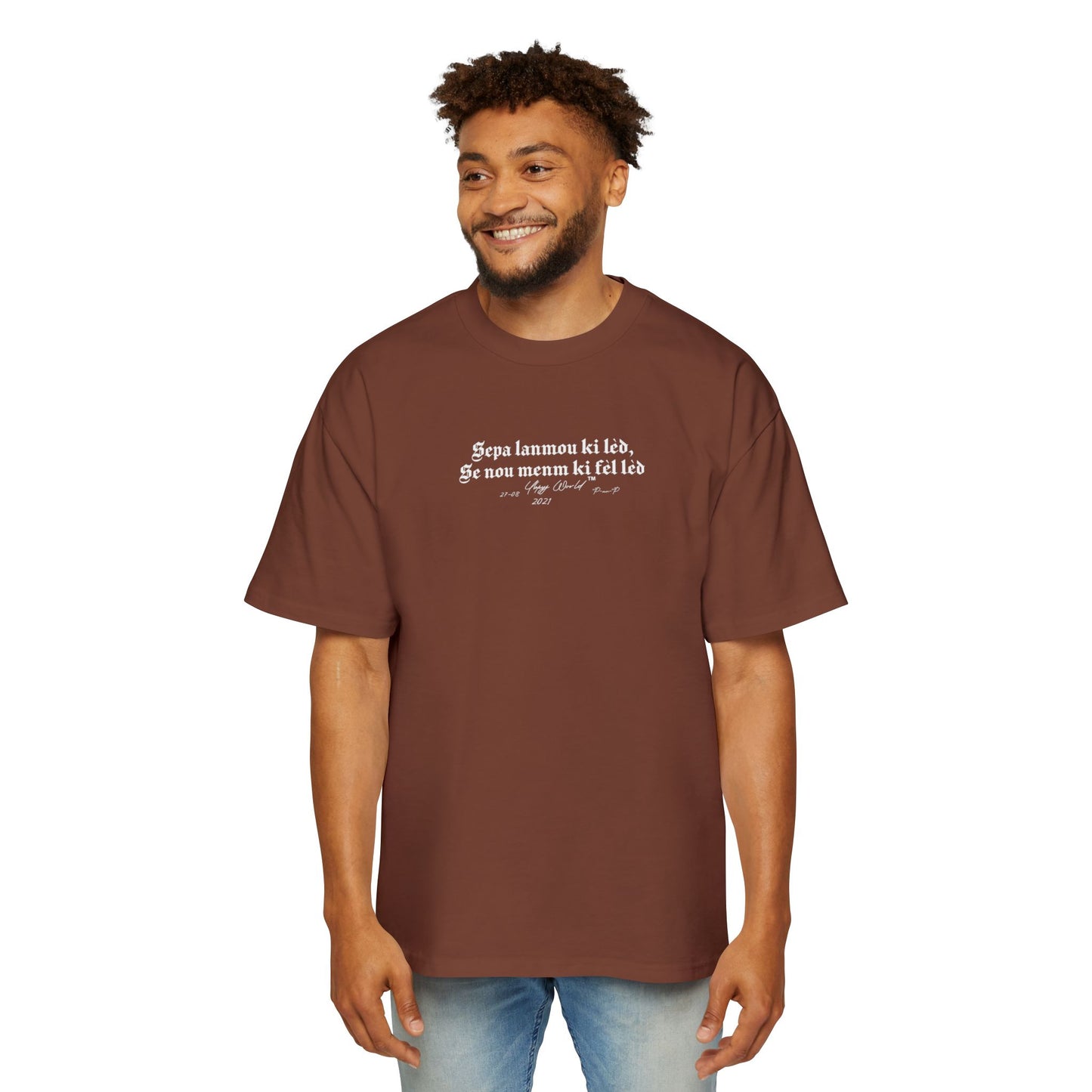 CUPIDON's Heavy Oversized Tee