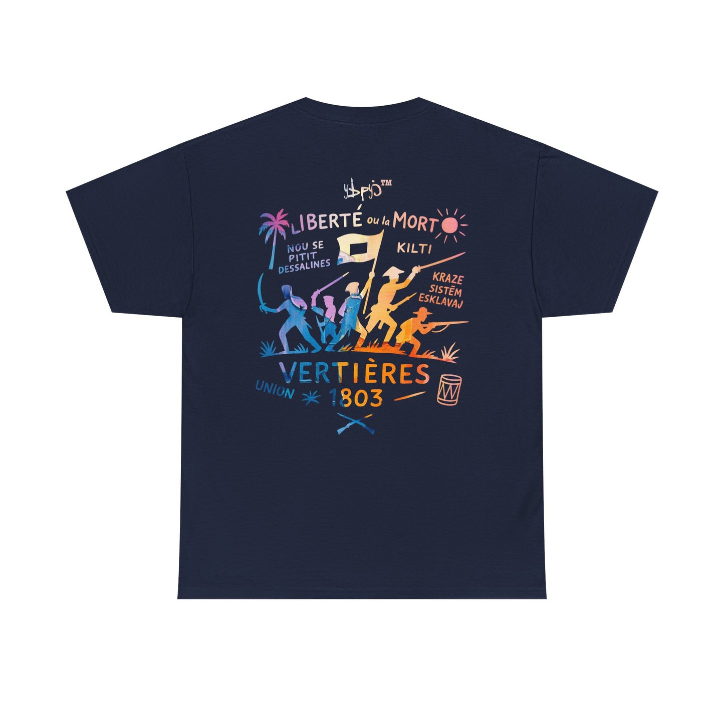 Heavy Cotton Tee - Vertières Celebration Graphic Tee