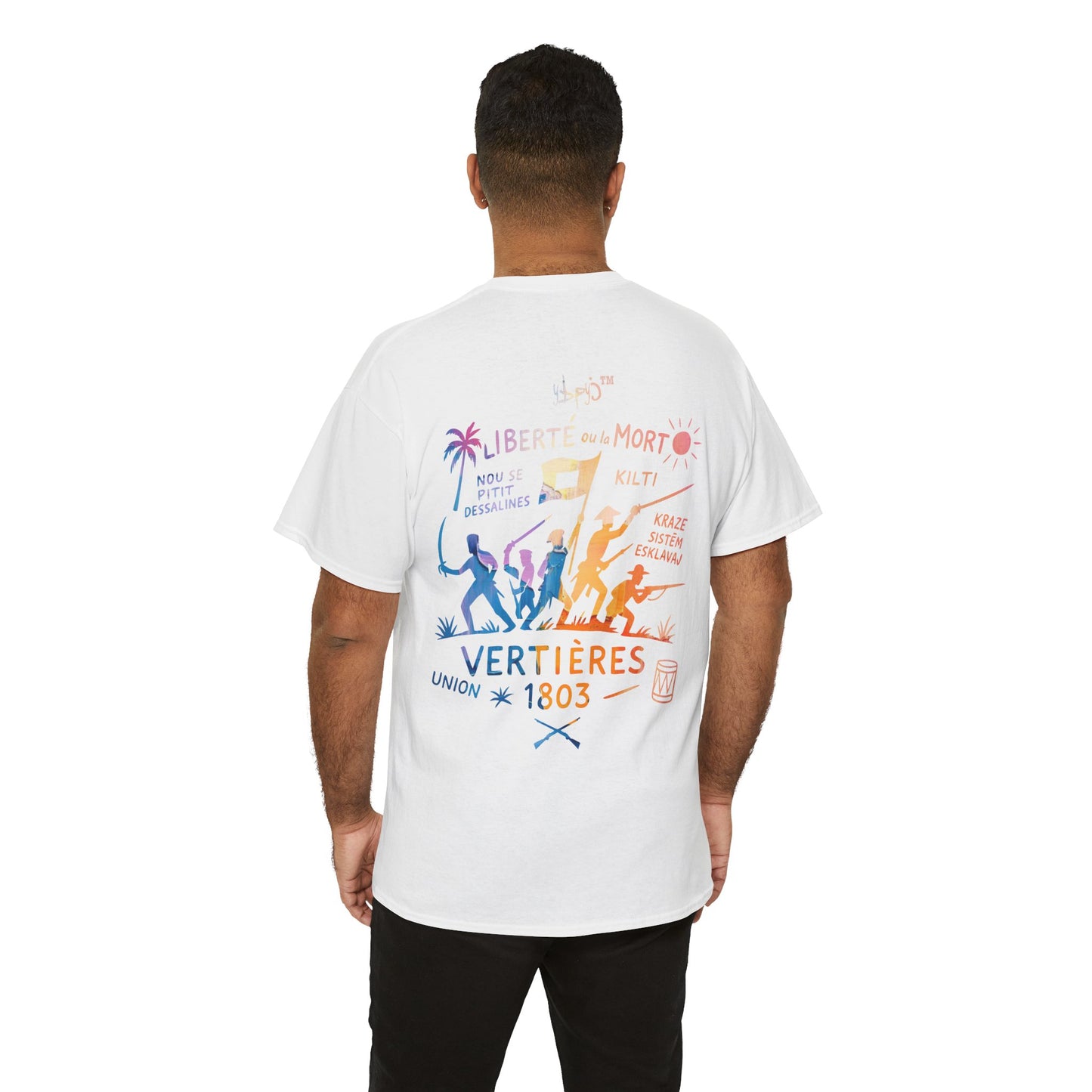 Heavy Cotton Tee - Vertières Celebration Graphic Tee