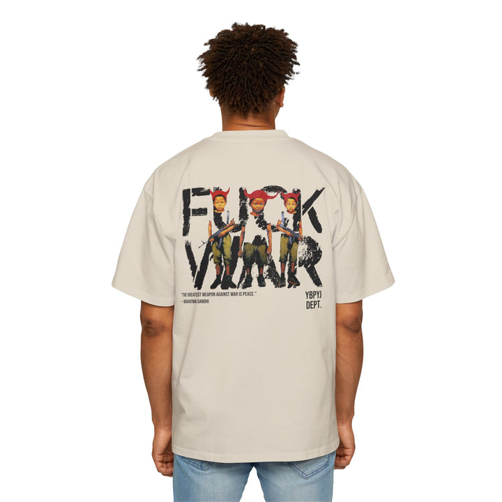 FUCK WAR | Heavy Oversized Tee