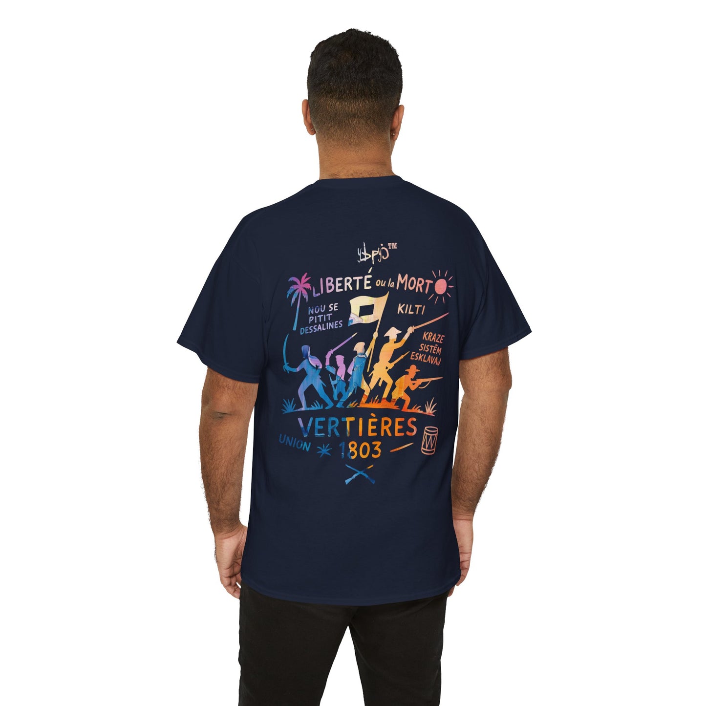 Heavy Cotton Tee - Vertières Celebration Graphic Tee