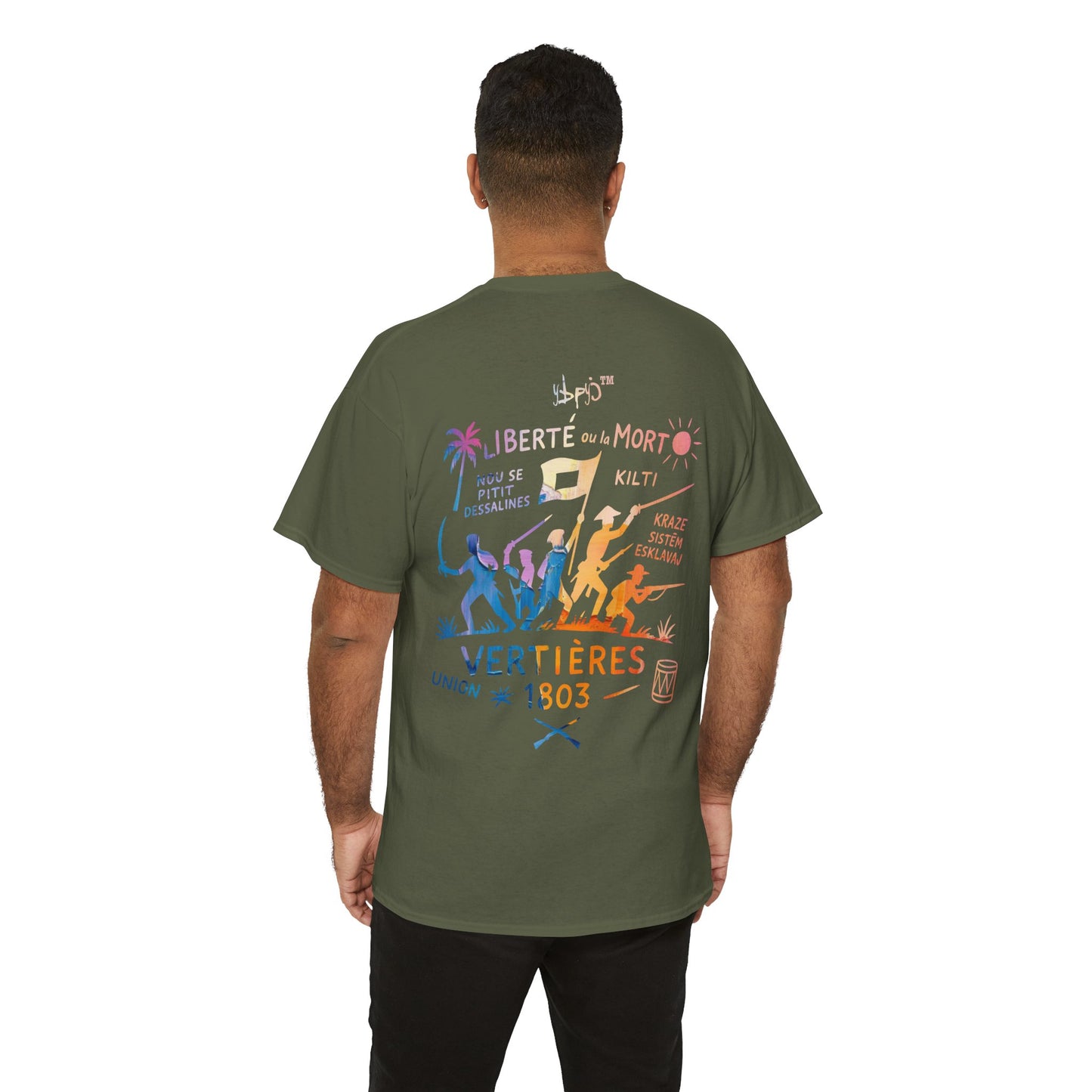 Heavy Cotton Tee - Vertières Celebration Graphic Tee