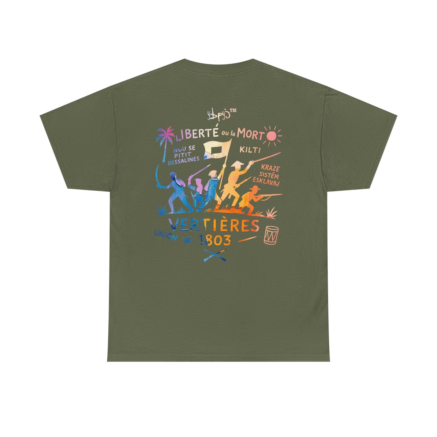 Heavy Cotton Tee - Vertières Celebration Graphic Tee