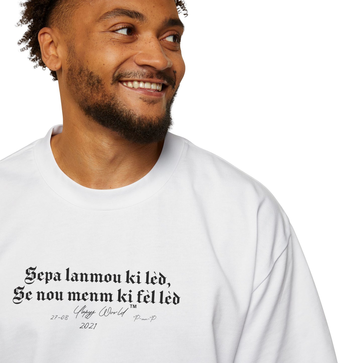 CUPIDON's Heavy Oversized Tee