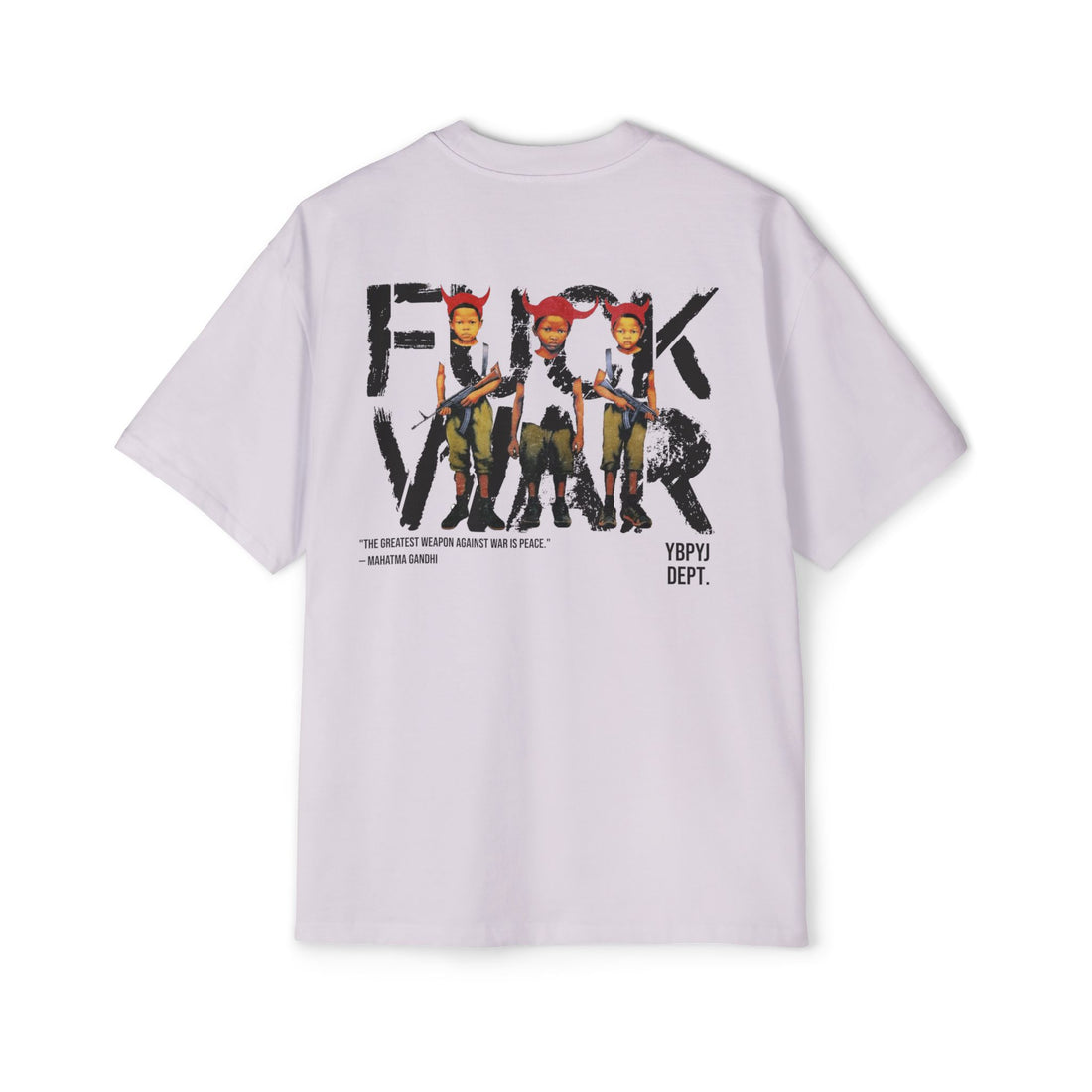 FUCK WAR | Heavy Oversized Tee