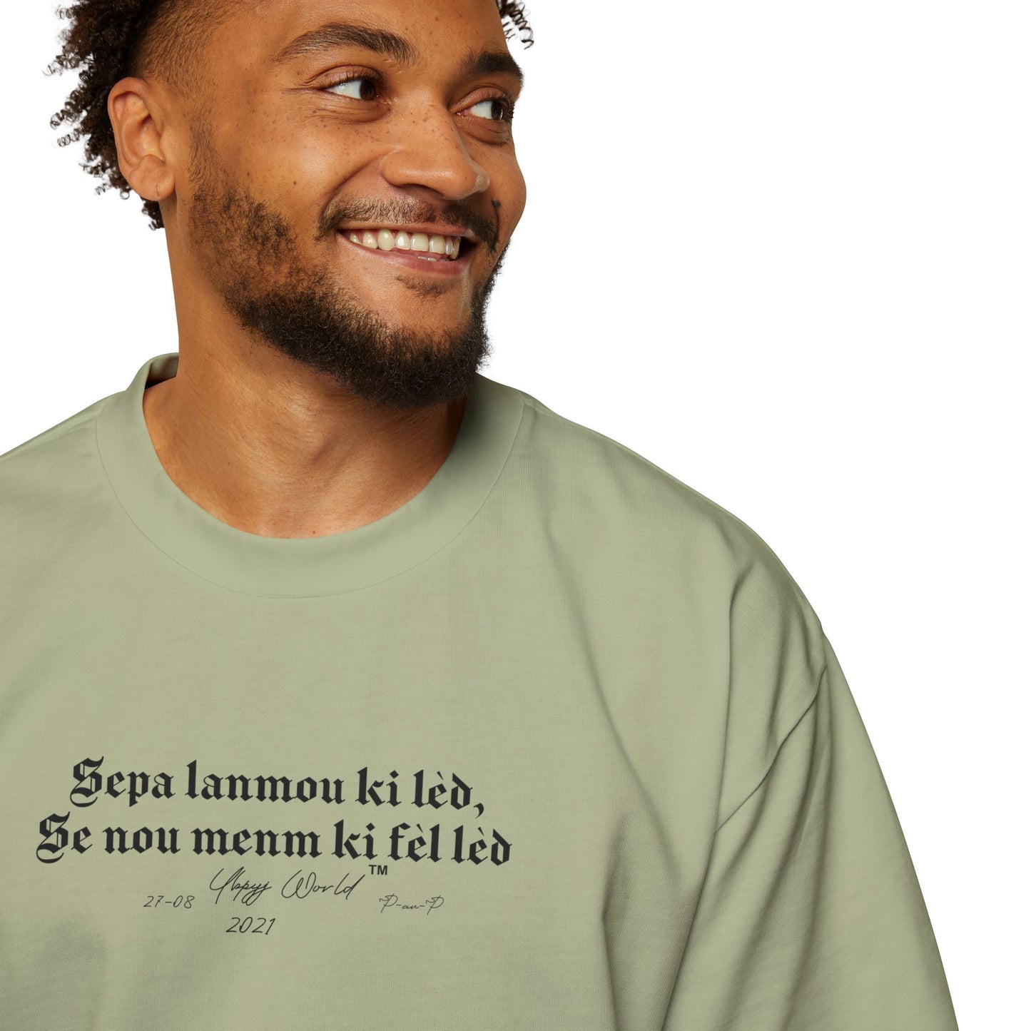 CUPIDON's Heavy Oversized Tee