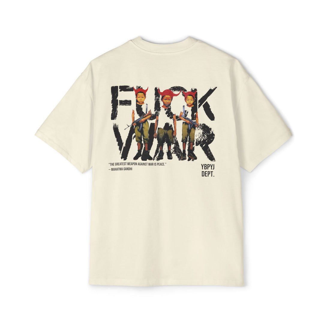 FUCK WAR | Heavy Oversized Tee