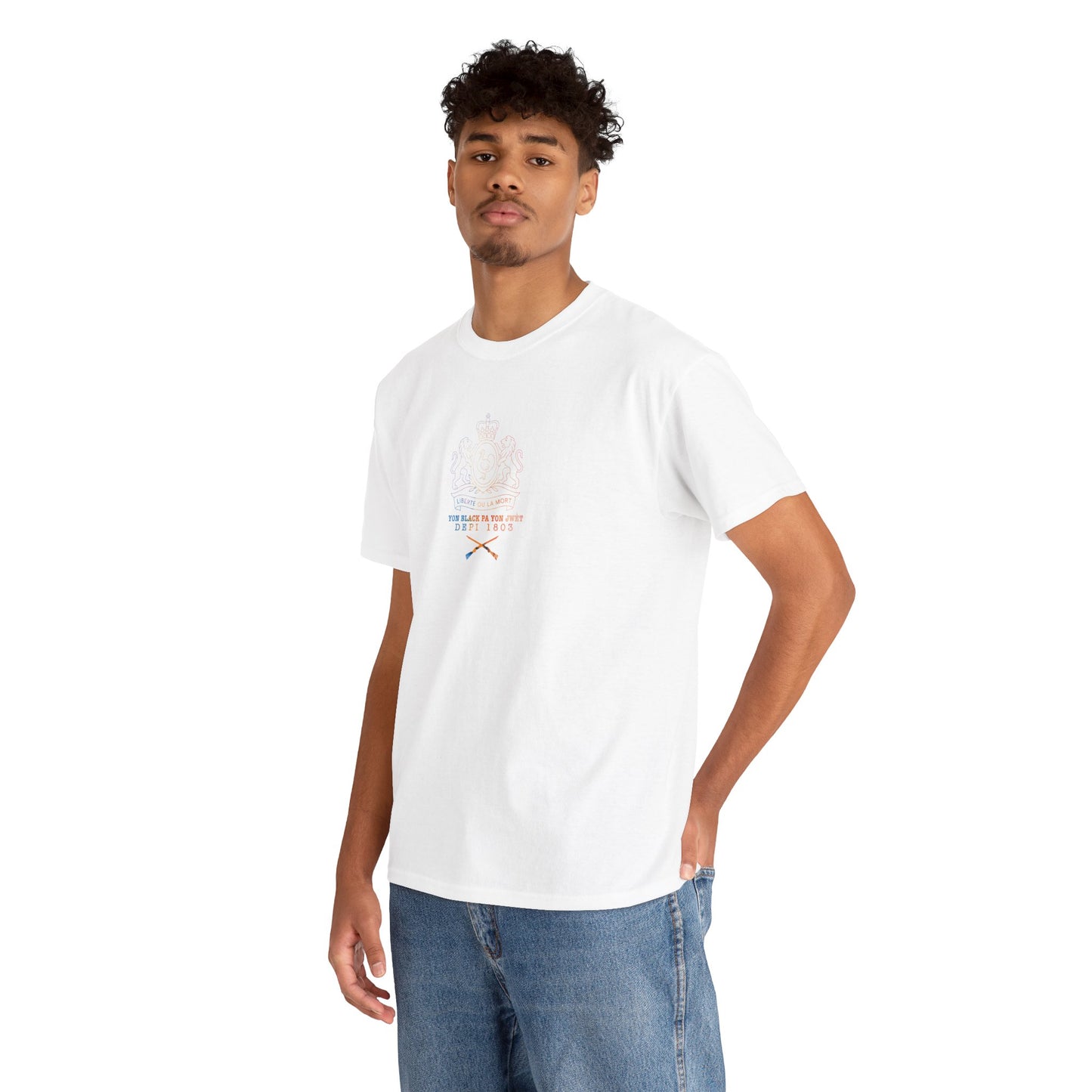 Heavy Cotton Tee - Vertières Celebration Graphic Tee