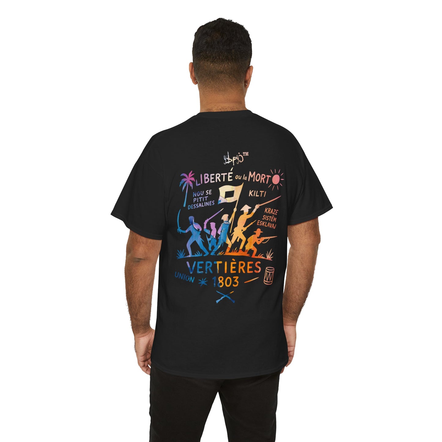 Heavy Cotton Tee - Vertières Celebration Graphic Tee
