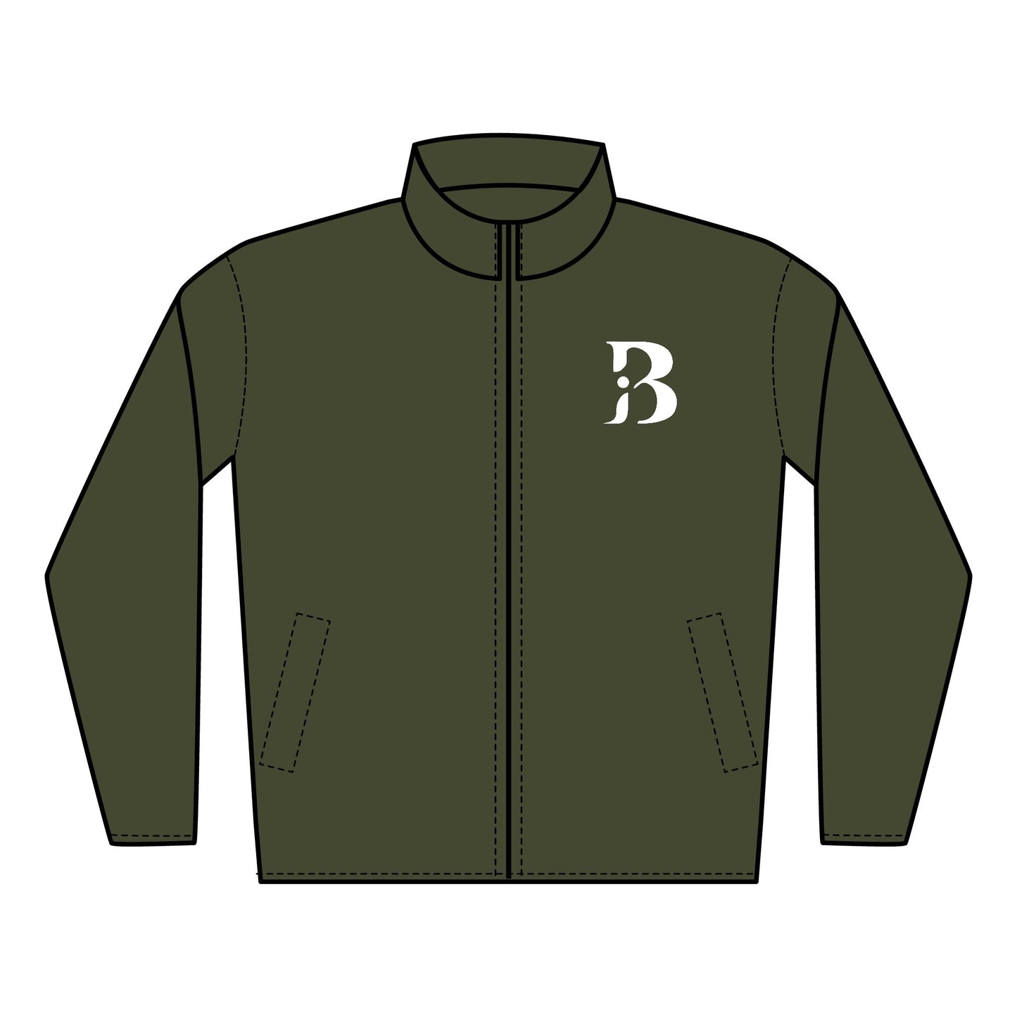 YBPYJ Quilted Jacket Embroidered