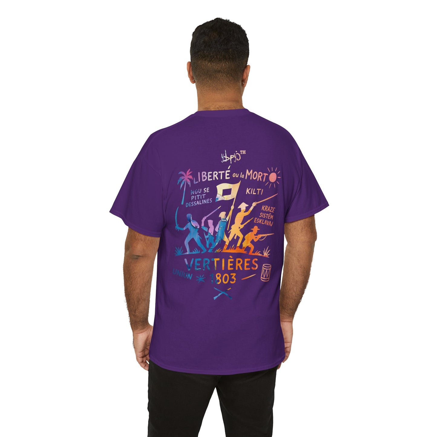 Heavy Cotton Tee - Vertières Celebration Graphic Tee