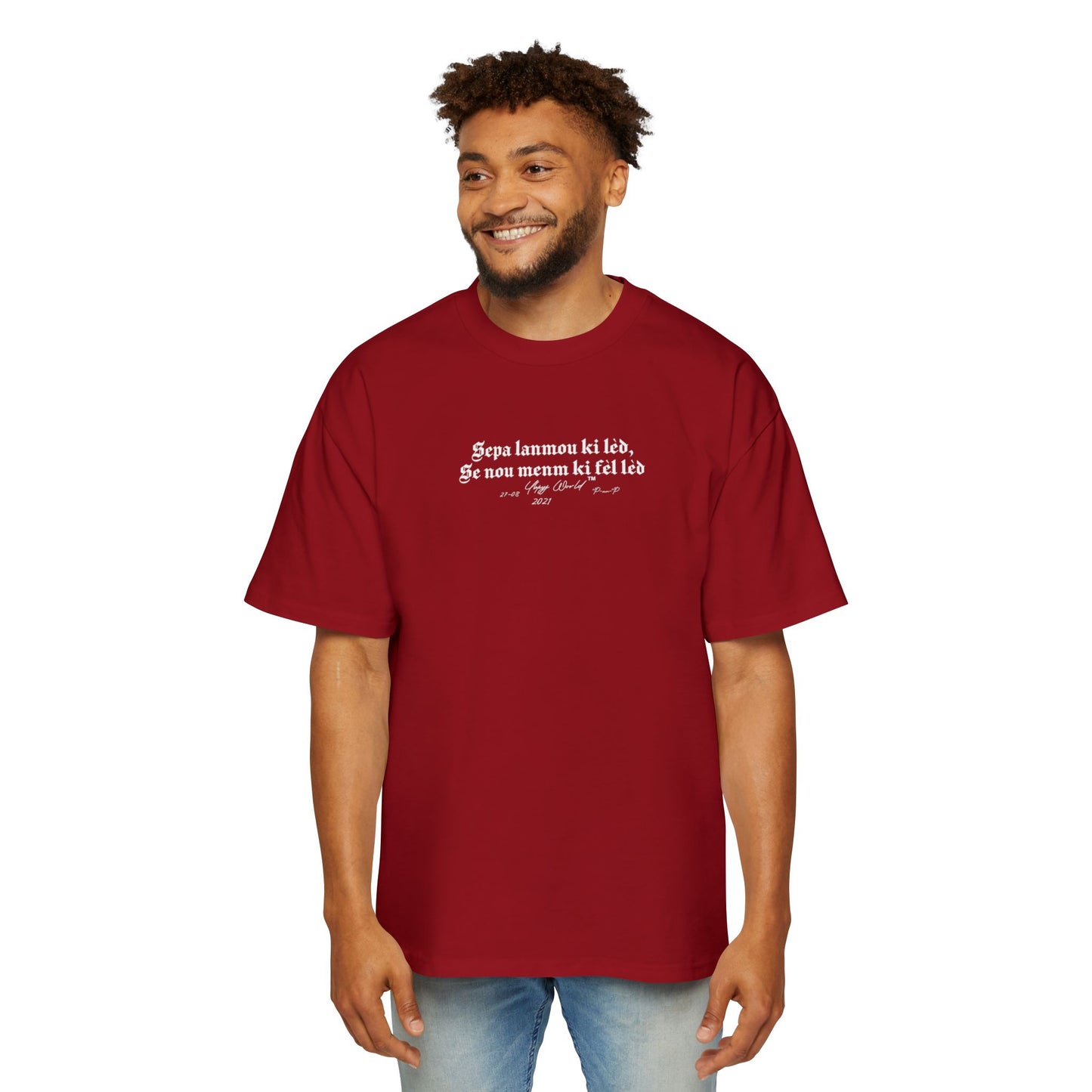 CUPIDON's Heavy Oversized Tee