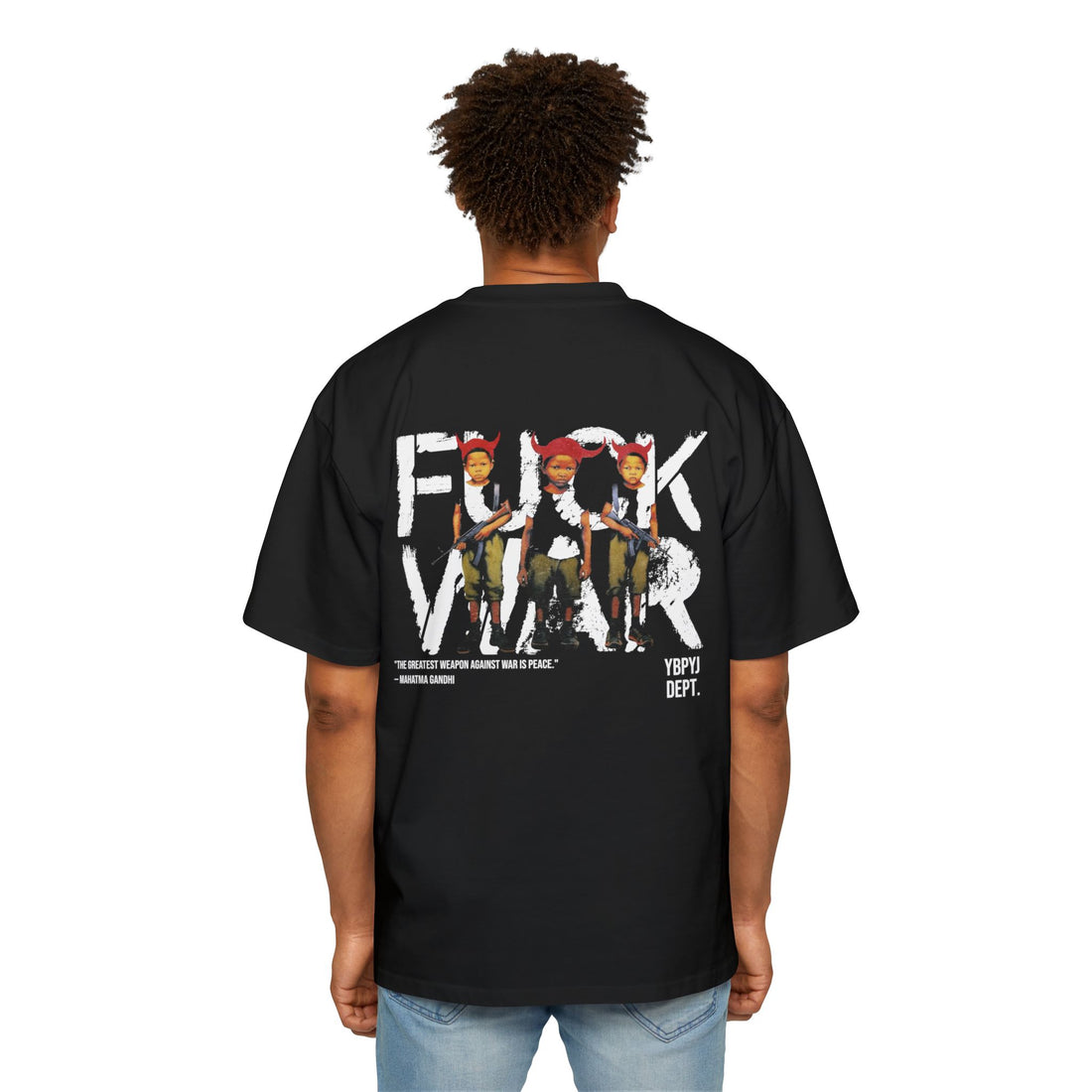 FUCK WAR | Heavy Oversized Tee