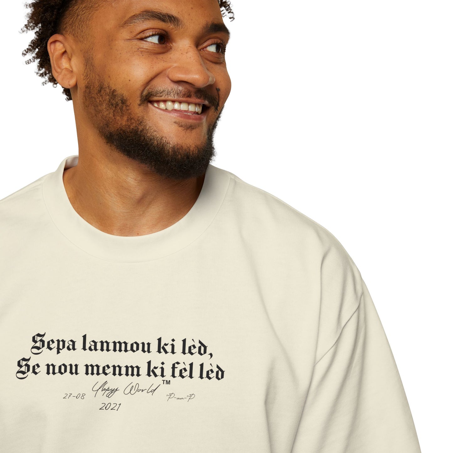 CUPIDON's Heavy Oversized Tee