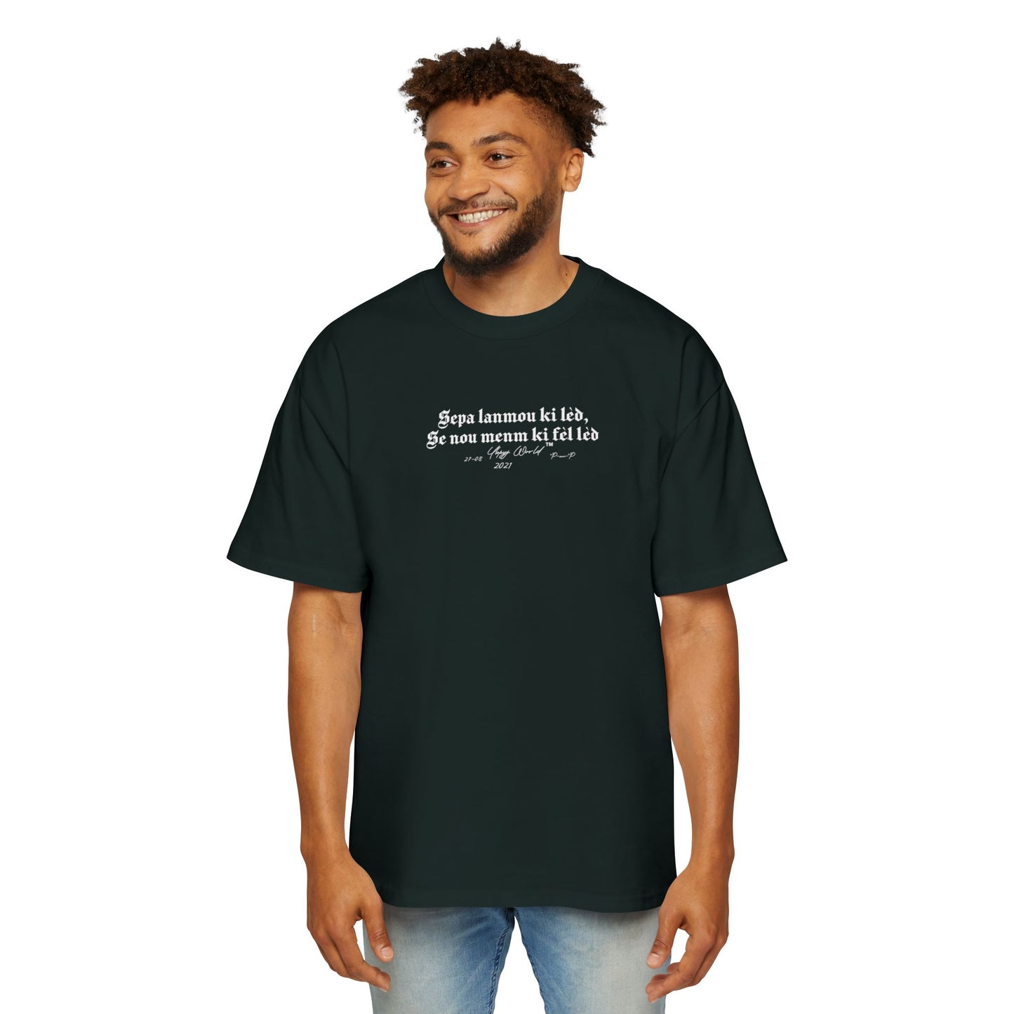 CUPIDON's Heavy Oversized Tee