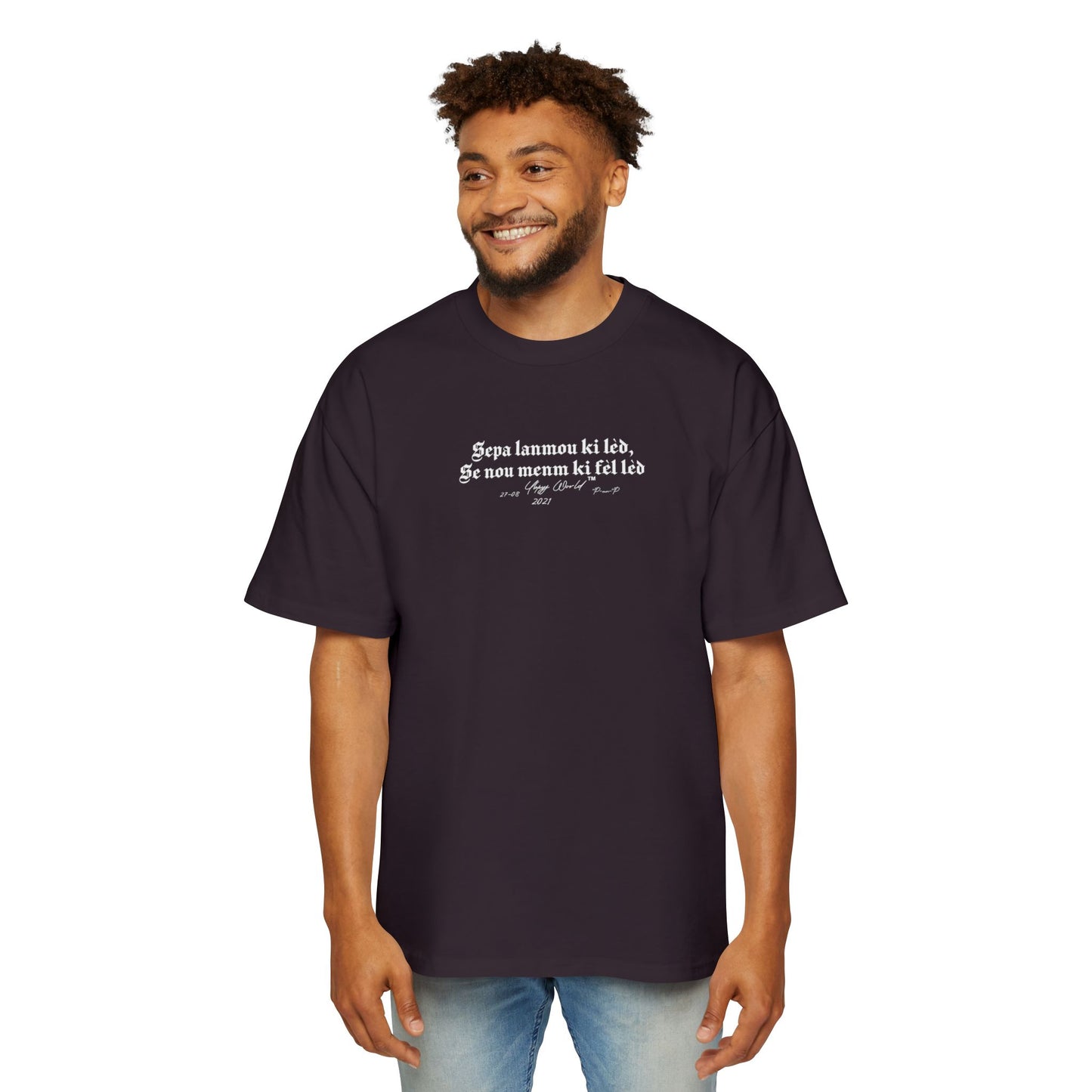 CUPIDON's Heavy Oversized Tee